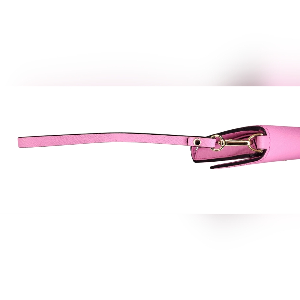 Kate Spade Saffiano Leather Pink Wristlet Wallet - Picture 6 of 6